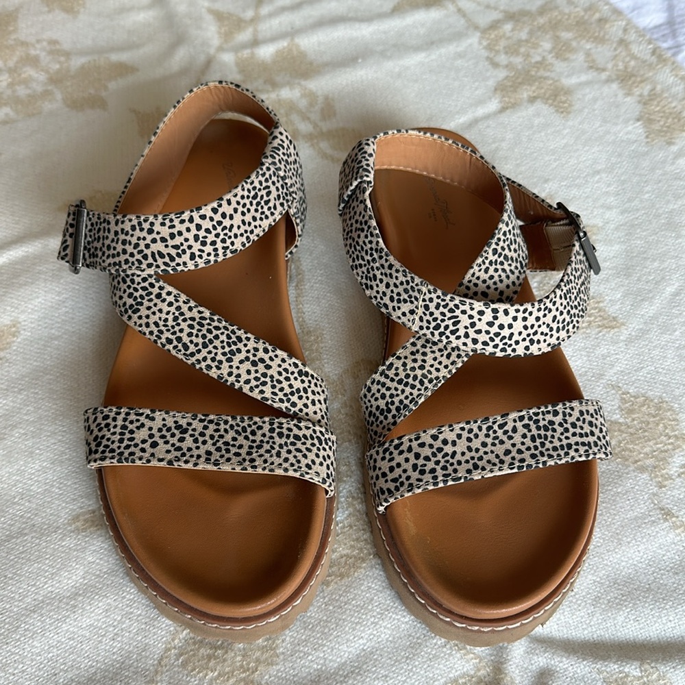 Leopard Print Sandals